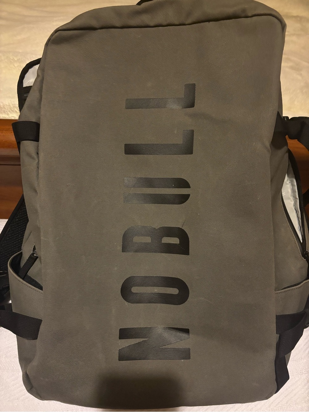 NOBULL Duffleback Gym Training Backpack Gray Black